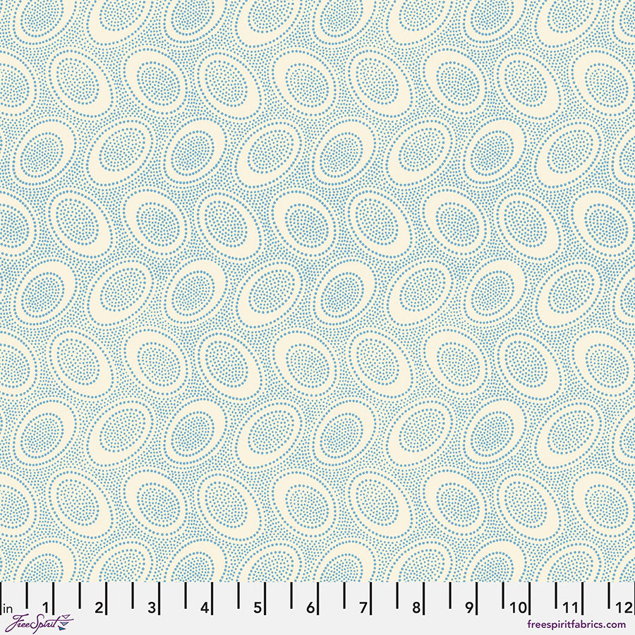 Kaffe Fassett Fabrics - Aboriginal Dot - Cream  From FreeSpirit Fabrics