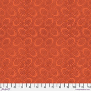 Kaffe Fassett Fabrics - Aboriginal Dot - Orange  From FreeSpirit Fabrics