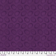 Kaffe Fassett Fabrics - Aboriginal Dot - Plum  From FreeSpirit Fabrics