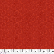 Kaffe Fassett Fabrics - Aboriginal Dot - Red  From FreeSpirit Fabrics