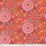 Kaffe Fassett Fabrics - Millefiore - Tomato  From FreeSpirit Fabrics
