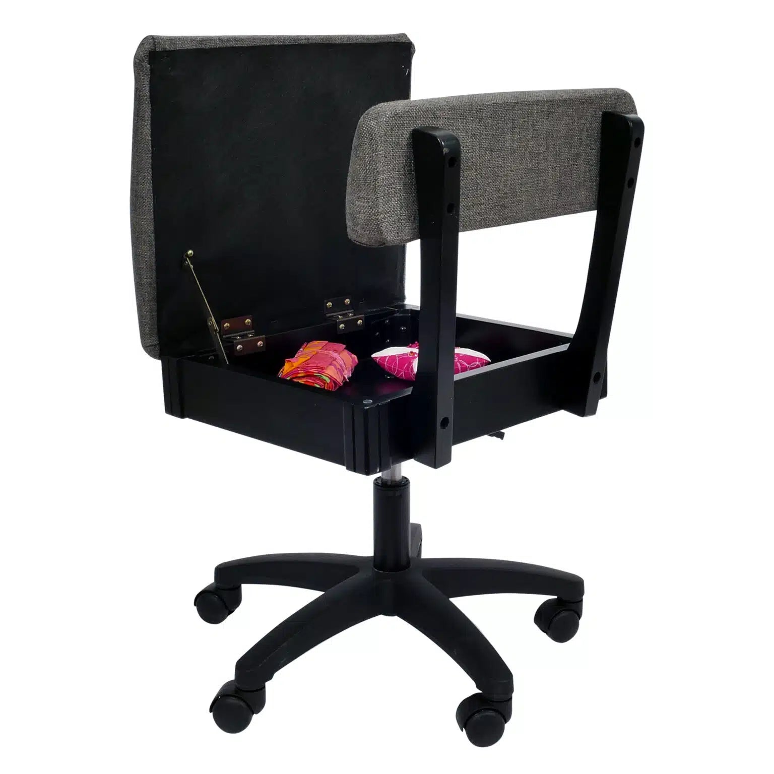 Lade Gray Hydraulic Sewing Chair from Arrow Sewing Chairs
