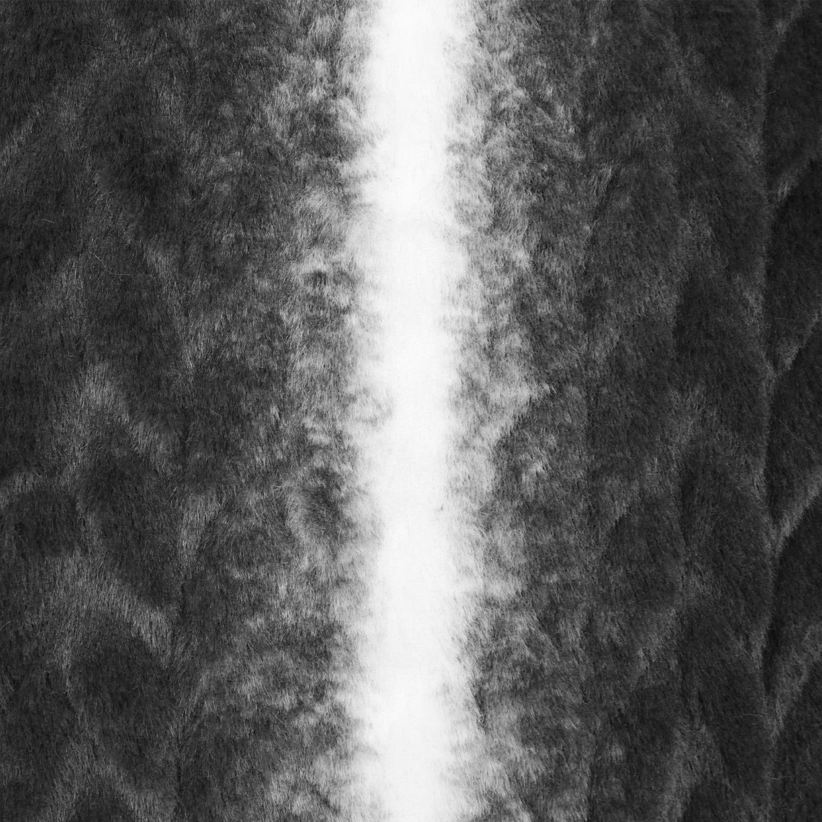 Minky -Lux Snuggle HEATHER IN BLACK From EZ Fabric