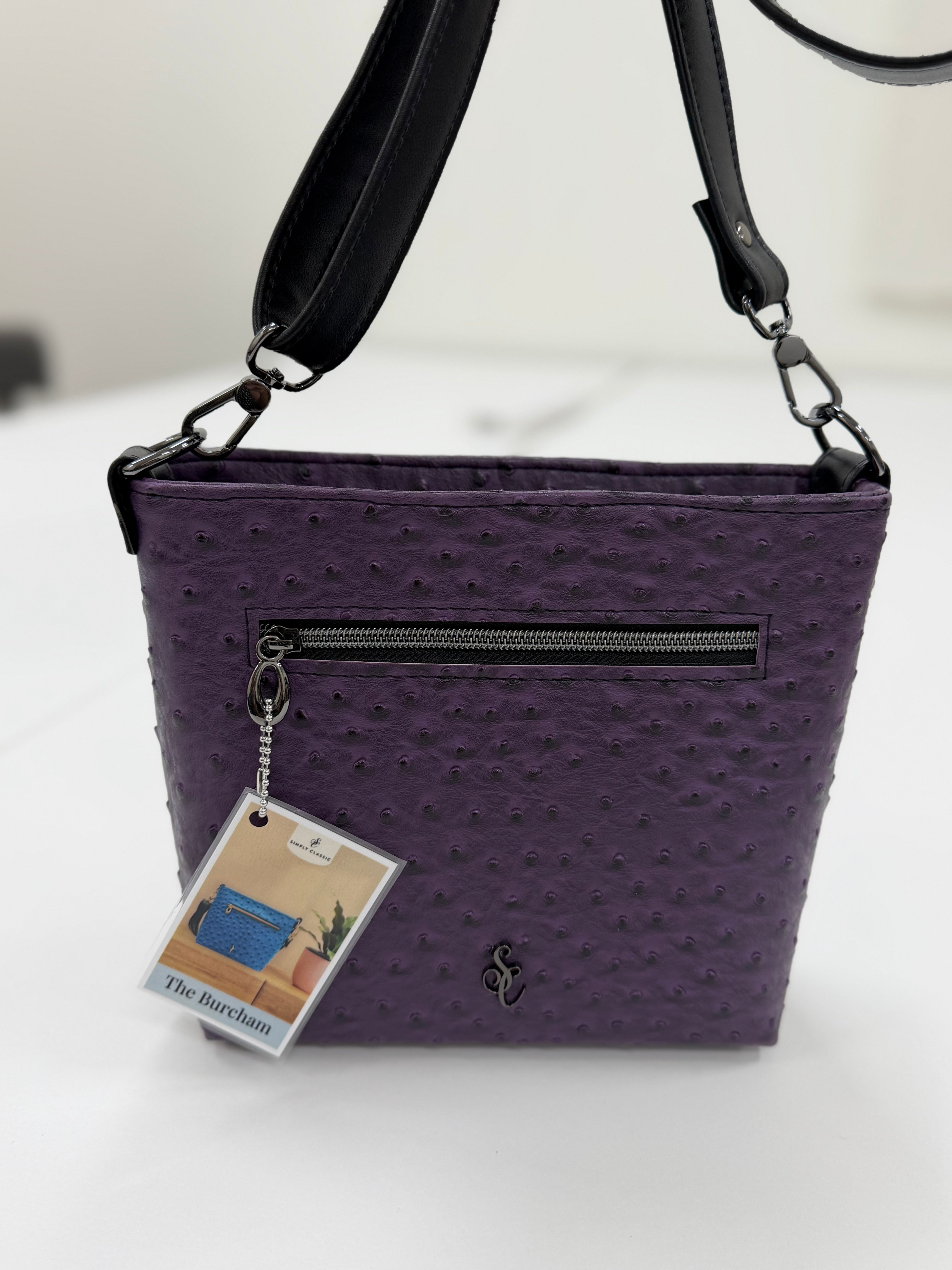 Burcham Cross Body Bag Class with Chris Murphy on the New Janome HD9 Sewing Machine - Saturday August 15th