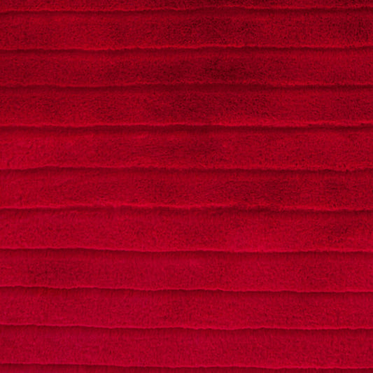 Minky -Lux Snuggle Joey RED From EZ Fabric