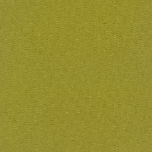 Olive Kona Cotton Solids from Robert Kaufman by the Yard