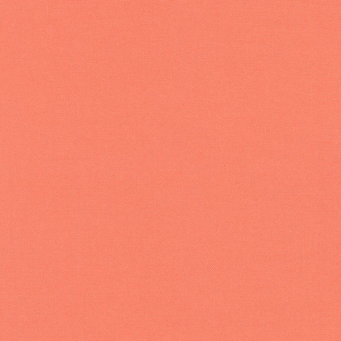 Salmon Kona Cotton Solids from Robert Kaufman