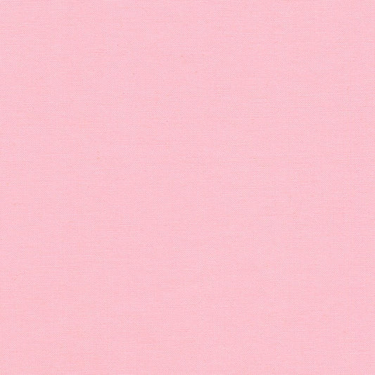 Baby Pink Kona Cotton Solids from Robert Kaufman
