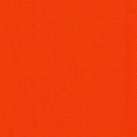 Flame Kona Cotton Solids from Robert Kaufman
