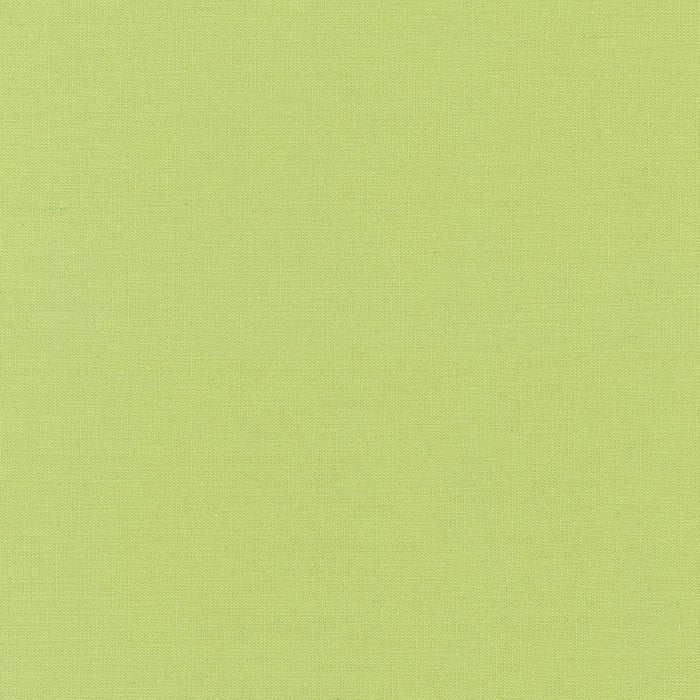 Green Tea Kona Cotton Solids from Robert Kaufman by the Yard