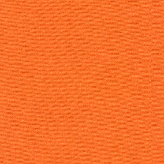 Carrot Kona Cotton Solids from Robert Kaufman by the Yard