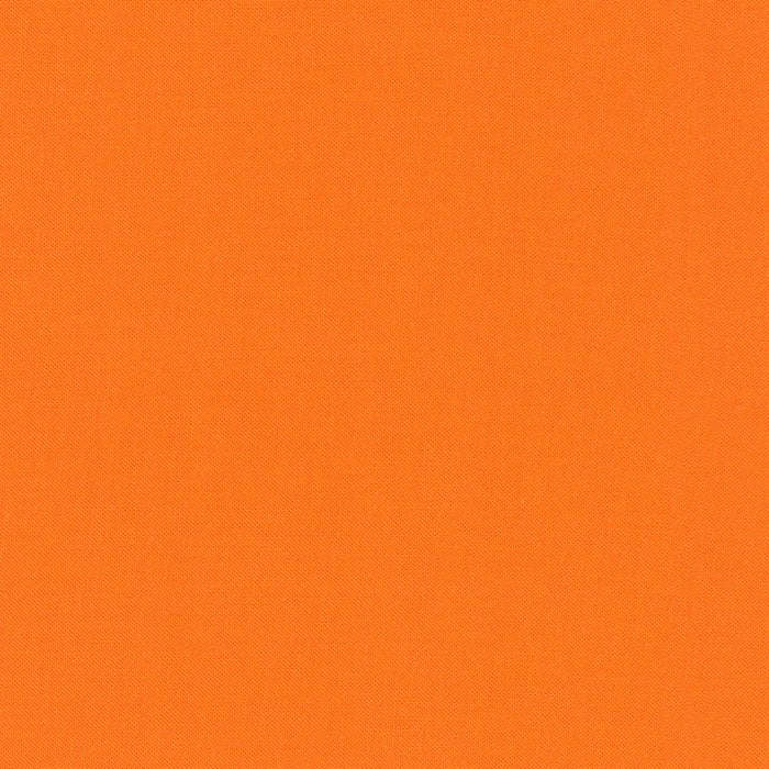 Kumquat Kona Cotton Solids from Robert Kaufman
