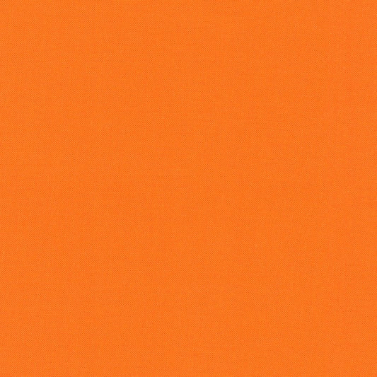 Kumquat Kona Cotton Solids from Robert Kaufman