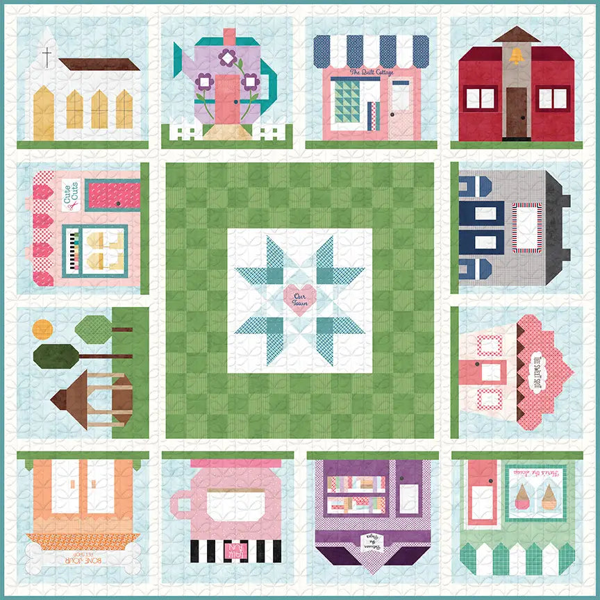 Block of the Month - Riley Blake Our Town 2026