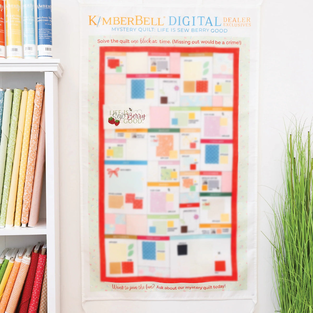 Kimberbell 2027 Life Is Sew Berry Good Digital Dealer Exclusives (PREORDER)