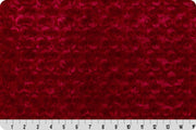 Minky -Luxe Cuddle Rose CARDINAL From Shannon Fabric- 10MM