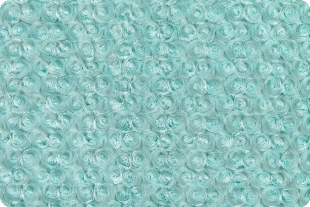 Minky -Luxe Cuddle Rose SEA GLASS From Shannon Fabrics- 10MM