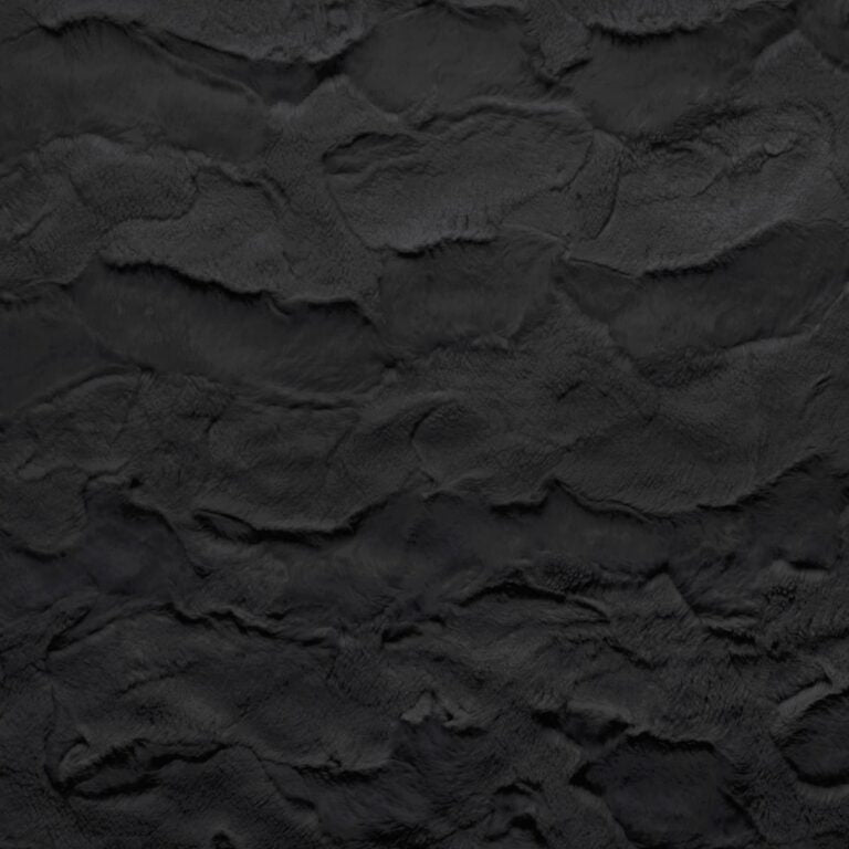 Minky -Lux Snuggle New York BLACK From EZ Fabric