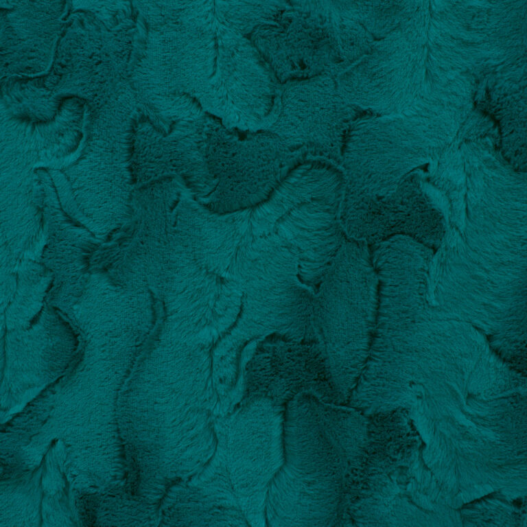 Minky -Lux Snuggle New York DEEP TEAL From EZ Fabric