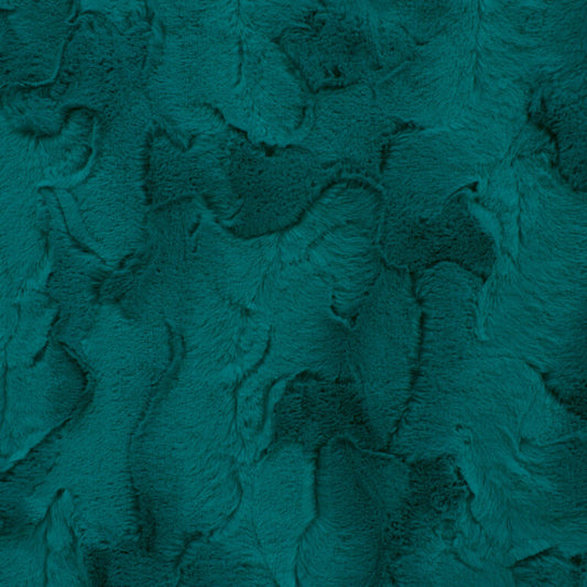 Minky -Lux Snuggle New York DEEP TEAL From EZ Fabric