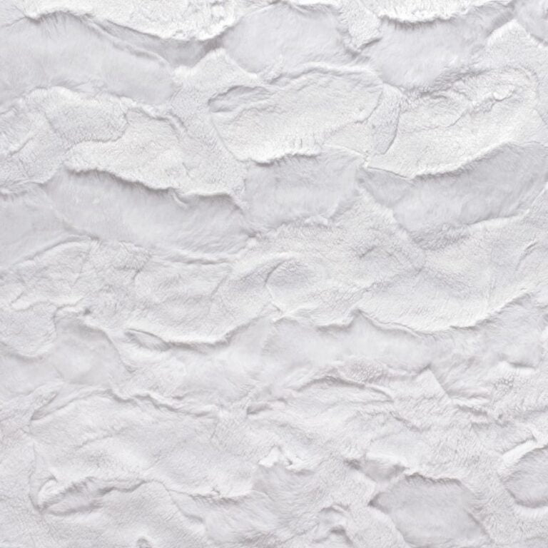 Minky -Lux Snuggle New York WHITE From EZ Fabric