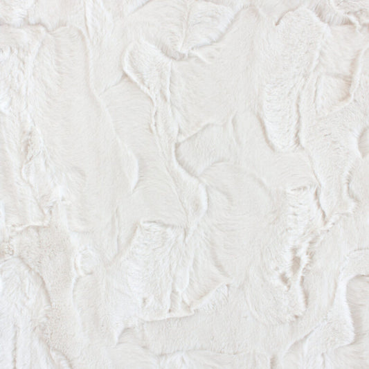 Minky -Lux Snuggle New York NATURAL From EZ Fabric