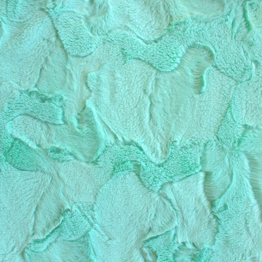 Minky -Lux Snuggle New York SEA GLASS From EZ Fabric