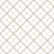 Kimberbell Basics Cream / Beige Plaid from Maywood Studios