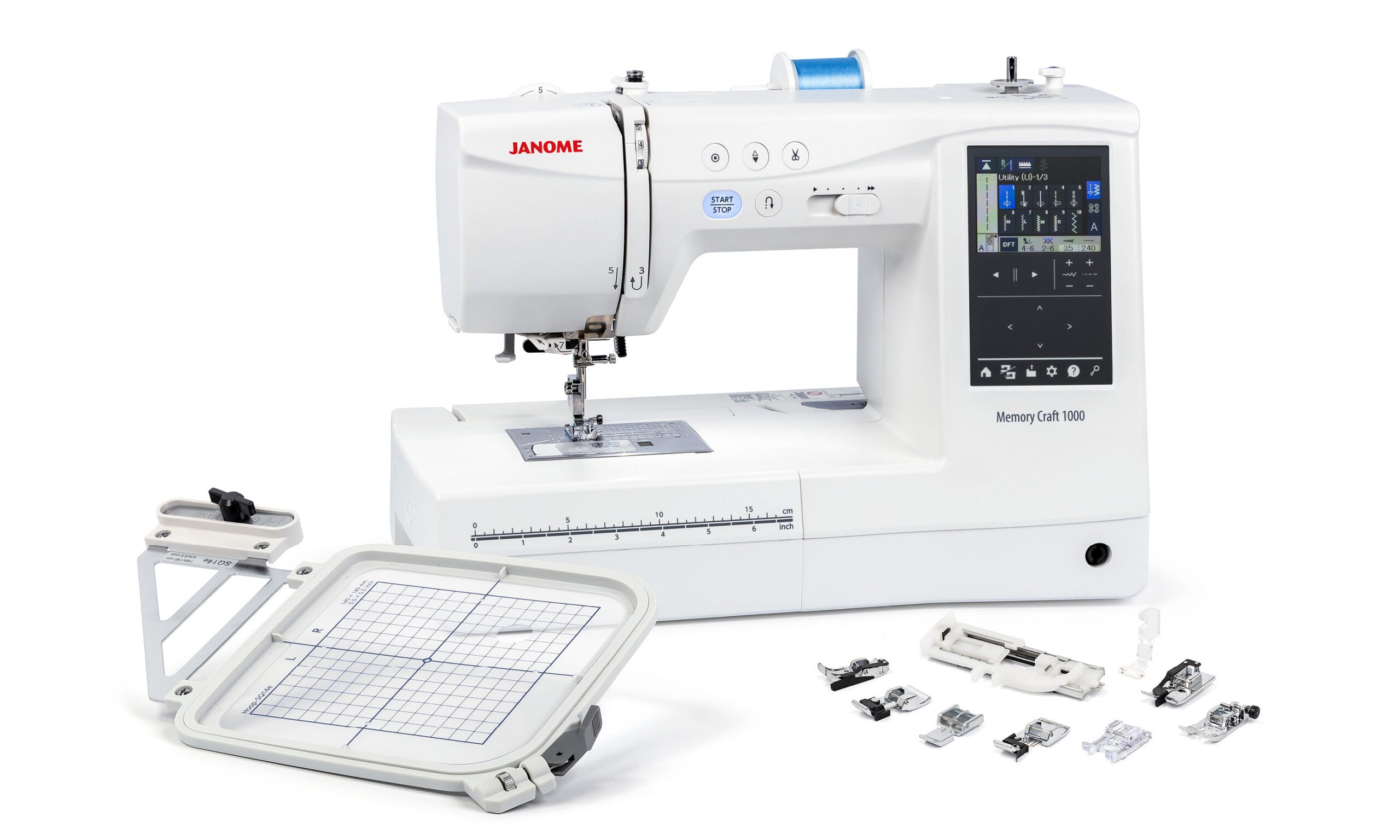 Janome Memory Craft 1000 Combo Sewing/Embroidery Machine