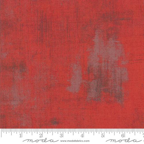 Red Grunge Fabric From Moda Fabrics by the Yard