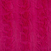 Minky -Lux Snuggle Malibu BRIGHT ROSE From EZ Fabric