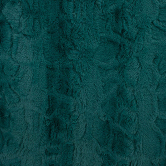 Minky -Lux Snuggle Malibu DEEP TEAL From EZ Fabric