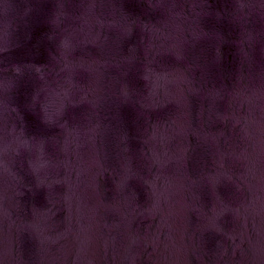 Minky -Lux Snuggle Malibu RED VIOLET From EZ Fabric