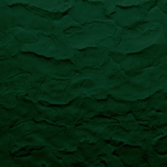 Minky -Lux Snuggle New York EMERALD From EZ Fabric