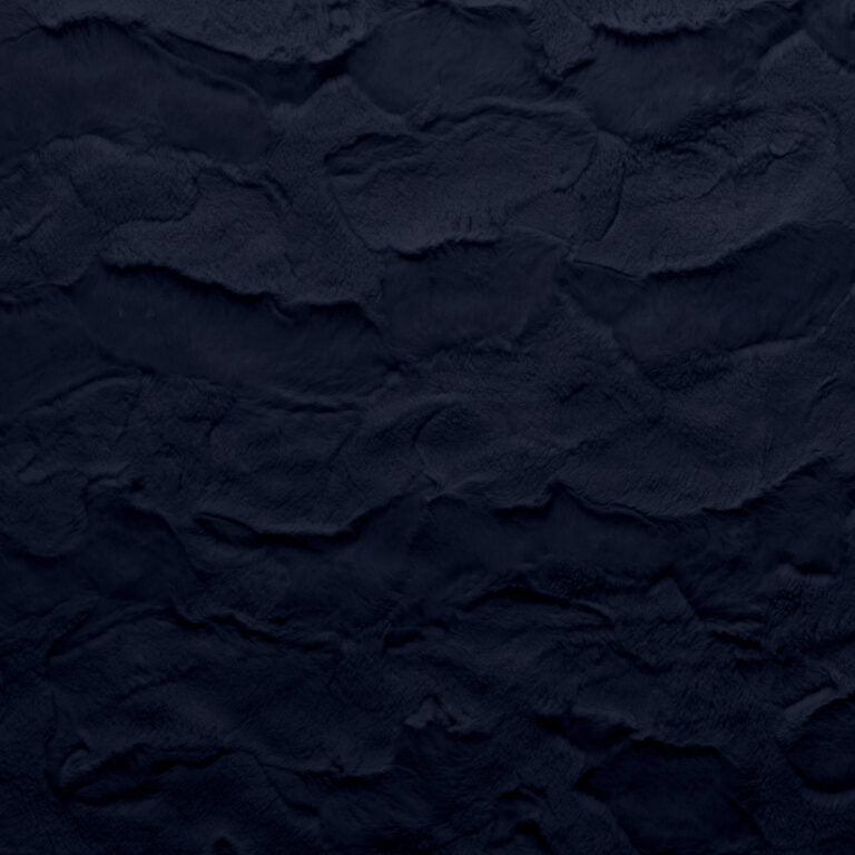 Minky -Lux Snuggle New York NAVY From EZ Fabric