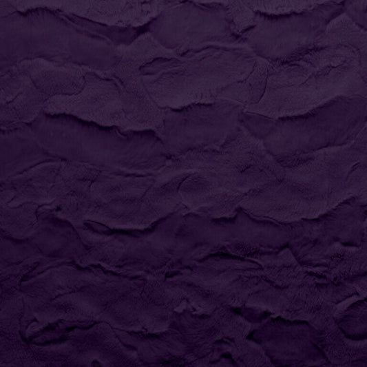 Minky -Lux Snuggle New York PURPLE From EZ Fabric