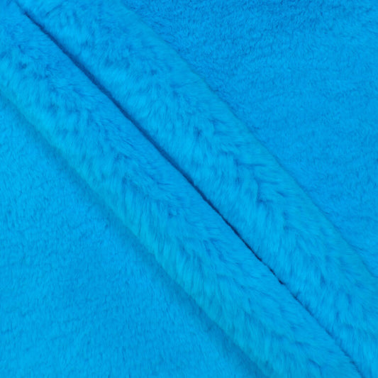 Minky -Lux Snuggle Neon Baby Whispy NEON BLUE From EZ Fabric