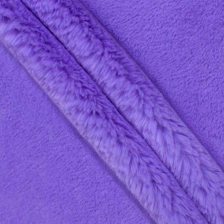 Minky -Lux Snuggle Neon Baby Whispy NEON PURPLE From EZ Fabric