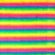 Minky -Lux Snuggle Neon Rainbow MULTI From EZ Fabric