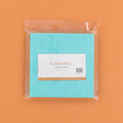 6"x6" Wool Mat in Aqua from Kimberbell