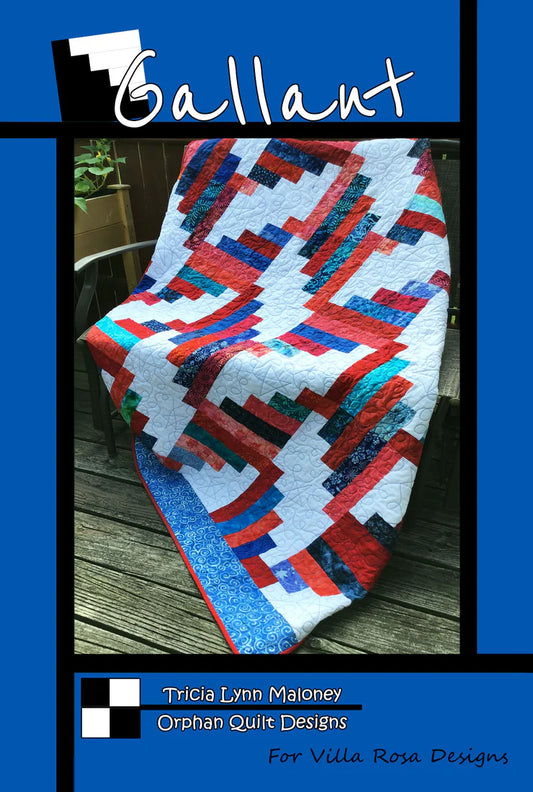 Make a Quilt with Vickie using Villa Rosa Patterns - Friday April 24th - Gallant Pattern