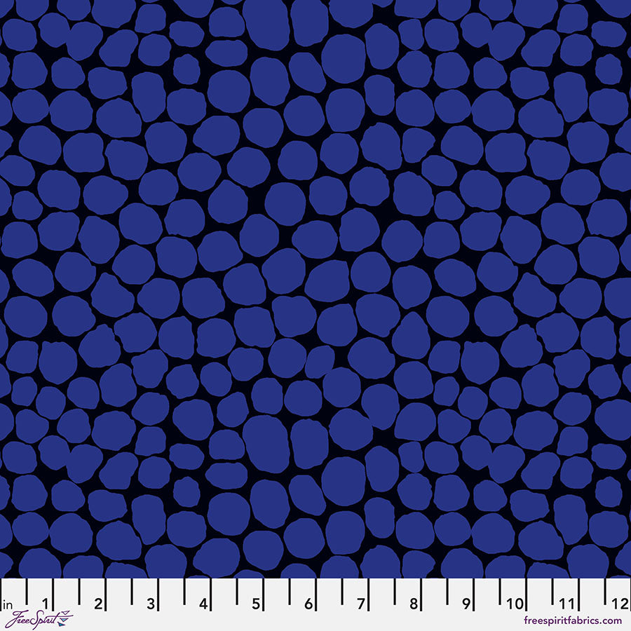 Kaffe Fassett Fabrics - Jumble - Blue  From FreeSpirit Fabrics