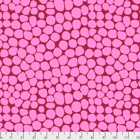 Kaffe Fassett Fabrics - Jumble - Bubblegum  From FreeSpirit Fabrics