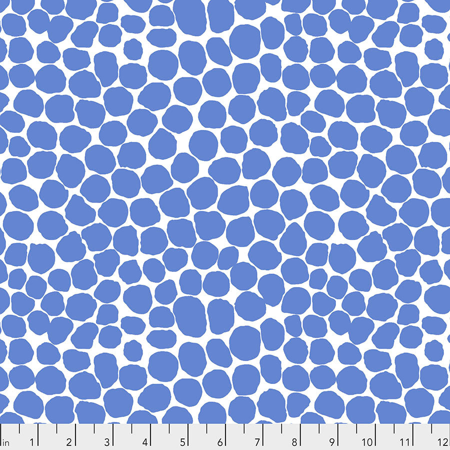 Kaffe Fassett Fabrics - Jumble - Cobalt  From FreeSpirit Fabrics