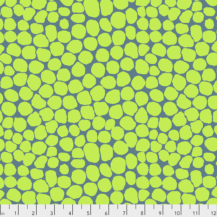 Kaffe Fassett Fabrics - Jumble - Lime  From FreeSpirit Fabrics