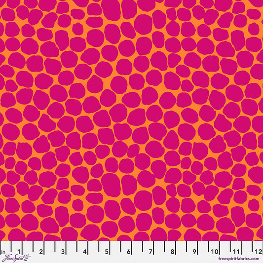 Kaffe Fassett Fabrics - Jumble - Magenta  From FreeSpirit Fabrics