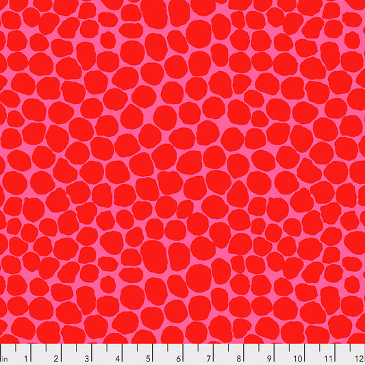 Kaffe Fassett Fabrics - Jumble - Ruby  From FreeSpirit Fabrics