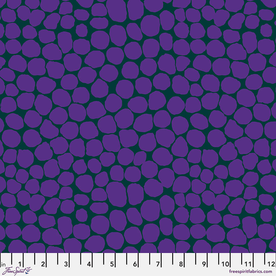 Kaffe Fassett Fabrics - Jumble  - Teal  From FreeSpirit Fabrics