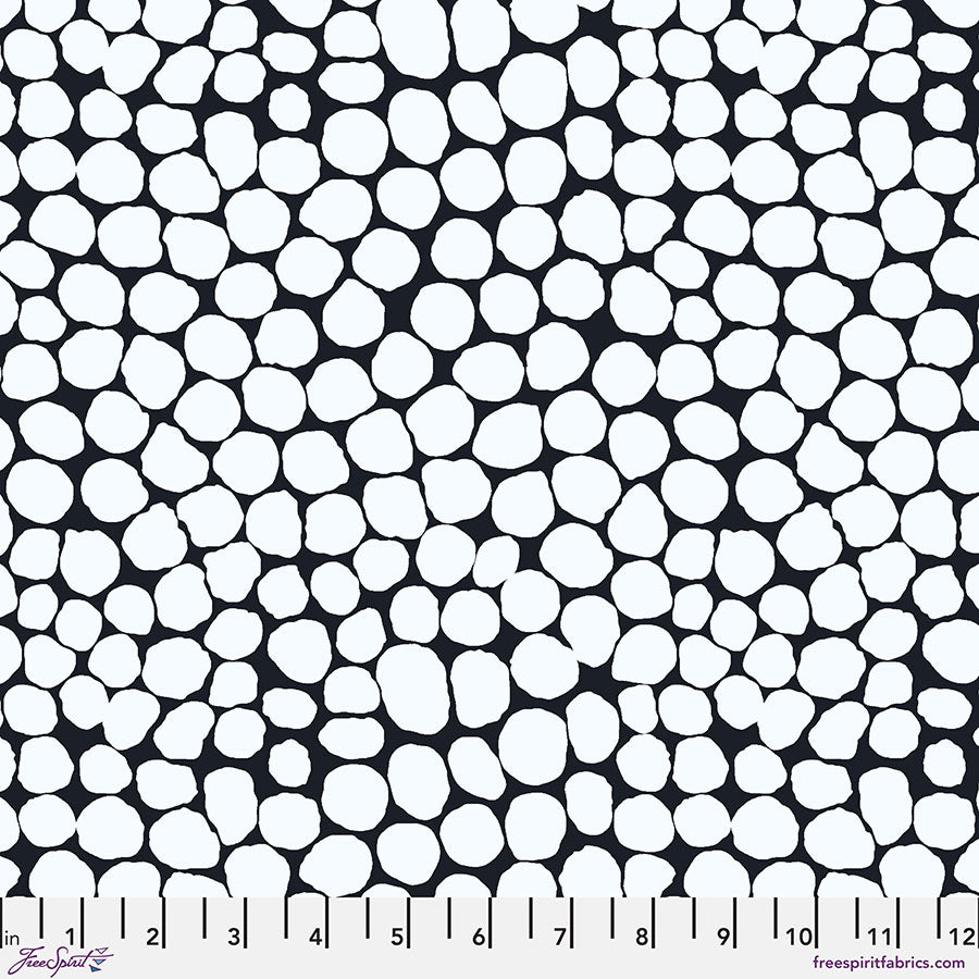 Kaffe Fassett Fabrics - Jumble - White  From FreeSpirit Fabrics