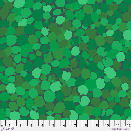 Kaffe Fassett Fabrics - Reflections - Green  From FreeSpirit Fabrics